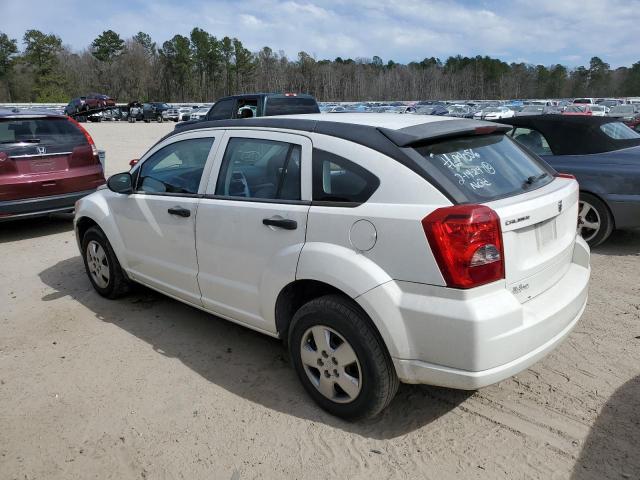 1B3HB28B27D243215 - 2007 DODGE CALIBER WHITE photo 2