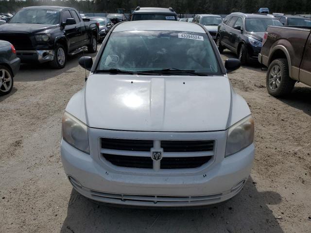 1B3HB28B27D243215 - 2007 DODGE CALIBER WHITE photo 5