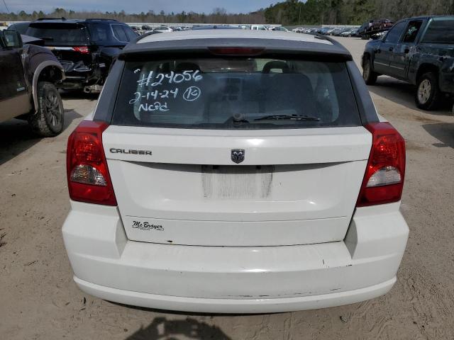 1B3HB28B27D243215 - 2007 DODGE CALIBER WHITE photo 6