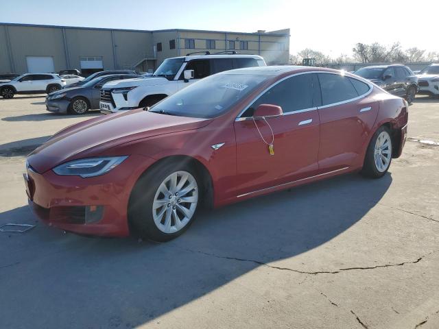 5YJSA1E26GF141852 - 2016 TESLA MODEL S RED photo 1