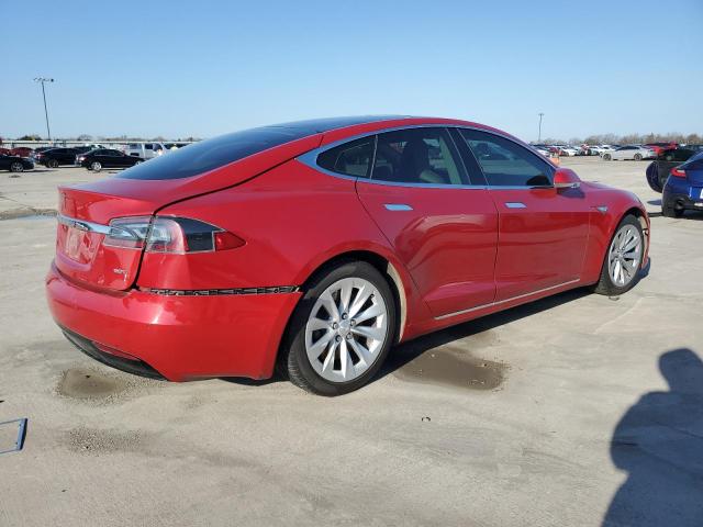 5YJSA1E26GF141852 - 2016 TESLA MODEL S RED photo 3