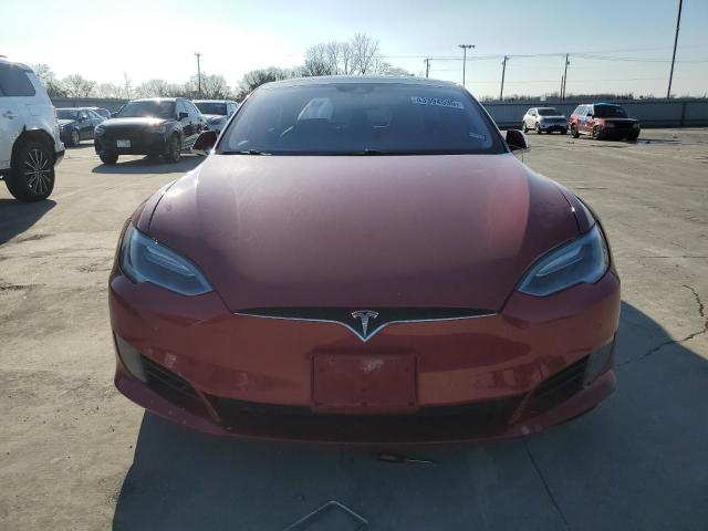 5YJSA1E26GF141852 - 2016 TESLA MODEL S RED photo 5