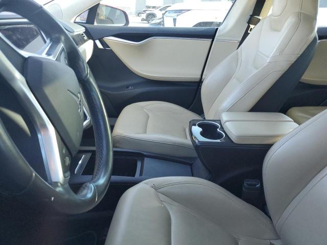 5YJSA1E26GF141852 - 2016 TESLA MODEL S RED photo 8