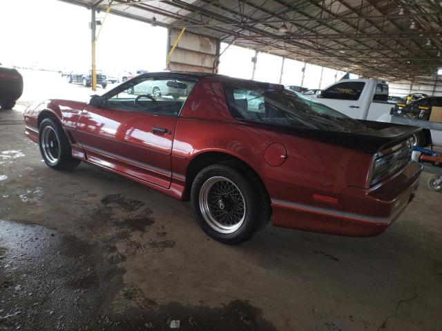 1G2FW87F4GN234631 - 1986 PONTIAC FIREBIRD TRANS AM BURGUNDY photo 2