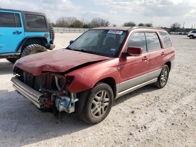 JF1SG67658H722259 - 2008 SUBARU FORESTER 2.5X LL BEAN RED photo 1