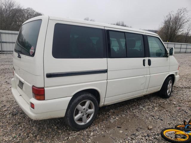 WV2KB47043H003023 - 2003 VOLKSWAGEN EUROVAN GLS WHITE photo 3