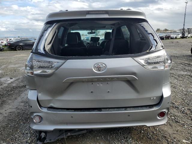 5TDXK3DC7CS265644 - 2012 TOYOTA SIENNA SPORT SILVER photo 6