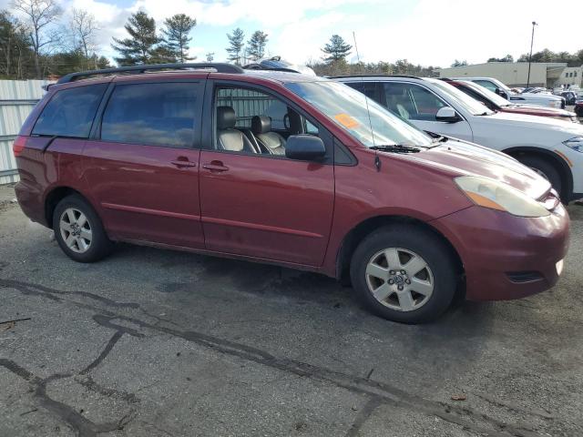 5TDZA23C46S525767 - 2006 TOYOTA SIENNA CE RED photo 4