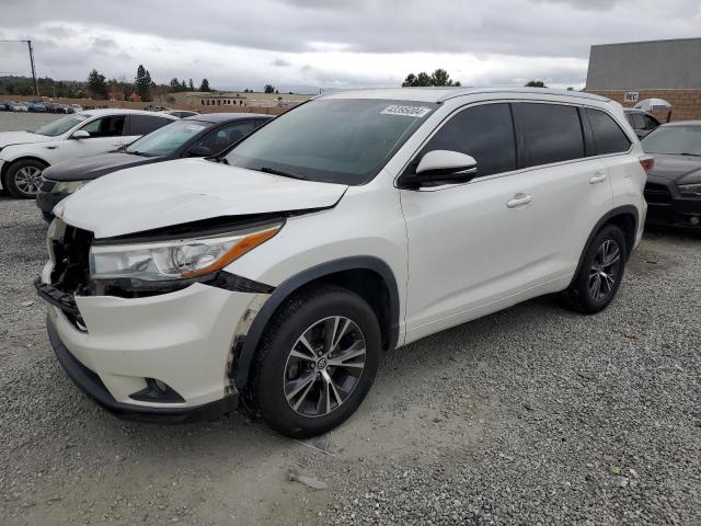 2016 TOYOTA HIGHLANDER XLE, 