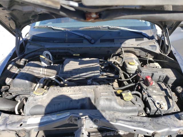 1D7HL48N43S151407 - 2003 DODGE DAKOTA QUAD SLT GRAY photo 11