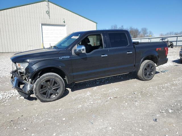 1FTEW1EF9FFB60956 - 2015 FORD F150 SUPERCREW BLACK photo 1