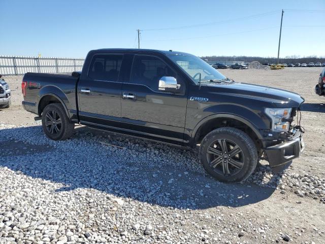 1FTEW1EF9FFB60956 - 2015 FORD F150 SUPERCREW BLACK photo 4