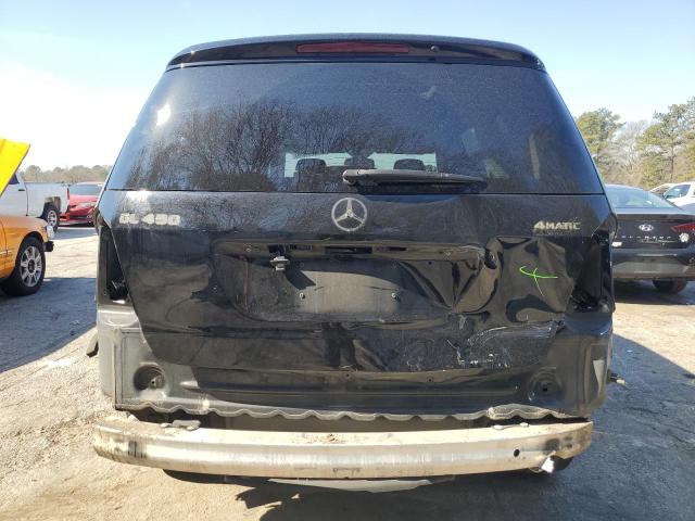 4JGBF7BE1BA668116 - 2011 MERCEDES-BENZ GL 450 4MATIC BLACK photo 6