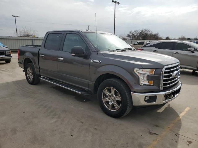 1FTEW1CF8FKD88747 - 2015 FORD F150 SUPERCREW GRAY photo 4