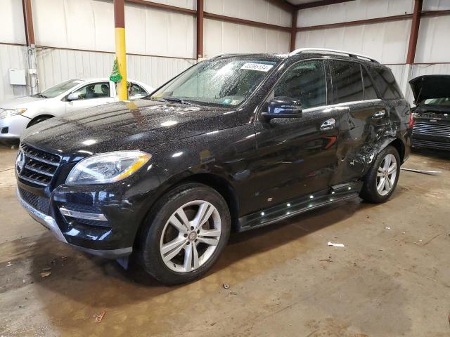 4JGDA5HB9DA251161 - 2013 MERCEDES-BENZ ML 350 4MATIC BLACK photo 1