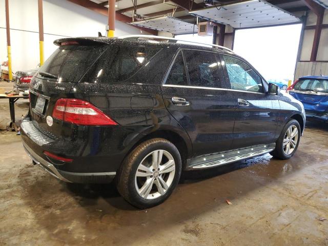 4JGDA5HB9DA251161 - 2013 MERCEDES-BENZ ML 350 4MATIC BLACK photo 3