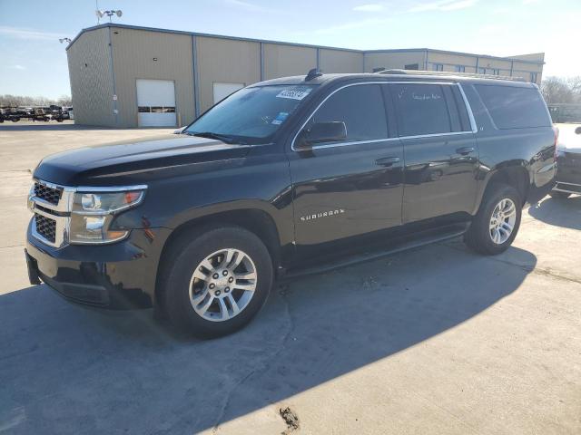 1GNSCHKC8HR206915 - 2017 CHEVROLET SUBURBAN C1500 LT BLACK photo 1