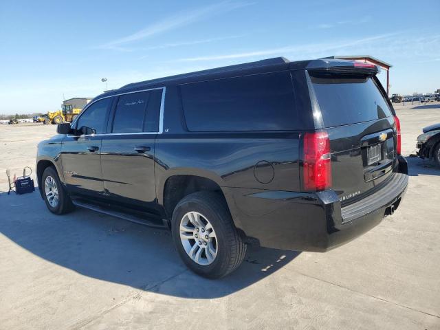 1GNSCHKC8HR206915 - 2017 CHEVROLET SUBURBAN C1500 LT BLACK photo 2