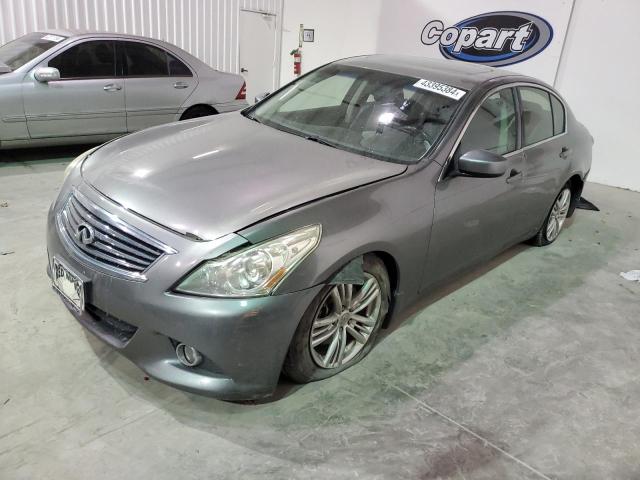 JN1CV6AR5DM761817 - 2013 INFINITI G37 GRAY photo 1