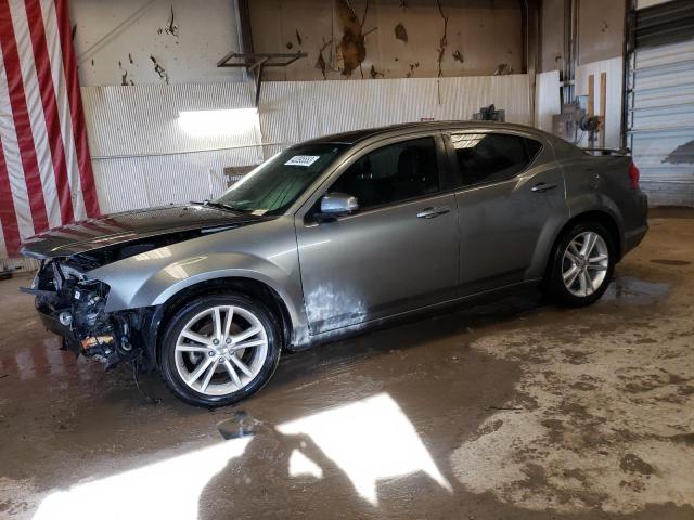 1C3CDZCG8DN630781 - 2013 DODGE AVENGER SXT GRAY photo 1