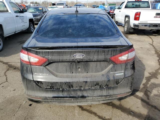 3FA6P0K98DR199683 - 2013 FORD FUSION TITANIUM BLACK photo 6