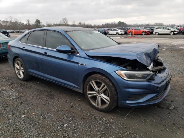 3VWE57BUXKM100863 - 2019 VOLKSWAGEN JETTA SEL BLUE photo 4