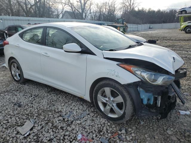 5NPDH4AE4CH090823 - 2012 HYUNDAI ELANTRA GLS WHITE photo 4