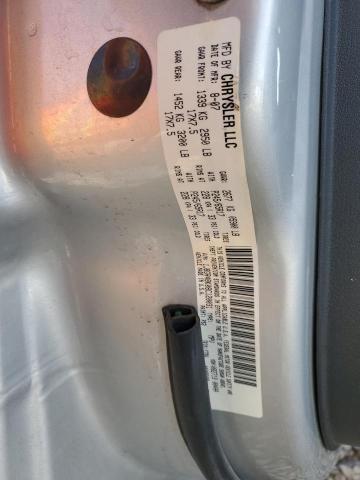 1J8GR48K08C120031 - 2008 JEEP GRAND CHER LAREDO SILVER photo 12