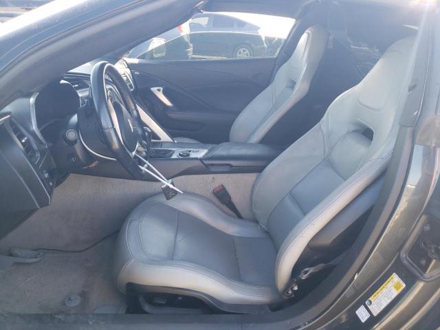 1G1YA2D75H5105076 - 2017 CHEVROLET CORVETTE STINGRAY 1LT GRAY photo 7