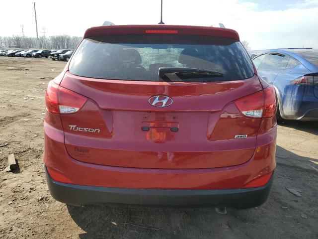 KM8JUCAG2EU904689 - 2014 HYUNDAI TUCSON GLS RED photo 6