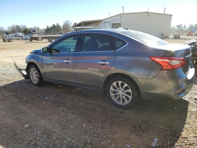 3N1AB7AP1KL629567 - 2019 NISSAN SENTRA S GRAY photo 2