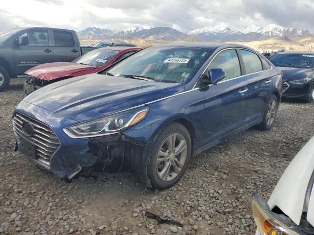 5NPE34AF6JH618662 - 2018 HYUNDAI SONATA SPORT Niebieski zdjęcie 1
