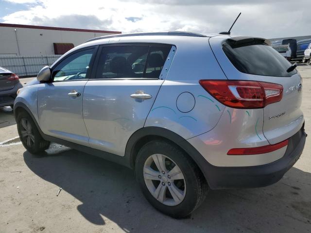 KNDPB3A27C7228714 - 2012 KIA SPORTAGE BASE SILVER photo 2