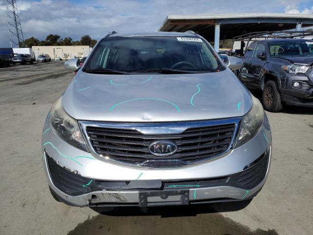 KNDPB3A27C7228714 - 2012 KIA SPORTAGE BASE SILVER photo 5