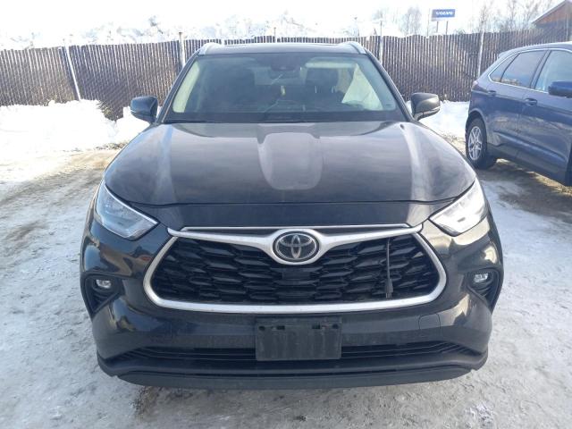 5TDGZRBH6LS504940 - 2020 TOYOTA HIGHLANDER XLE BLACK photo 5