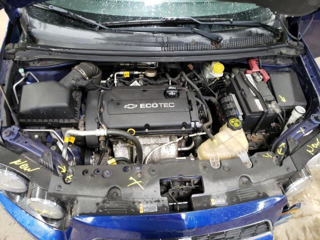 1G1JA5SHXD4193394 - 2013 CHEVROLET SONIC LS BLUE photo 11