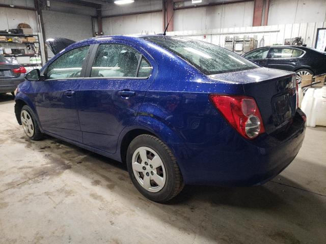 1G1JA5SHXD4193394 - 2013 CHEVROLET SONIC LS BLUE photo 2