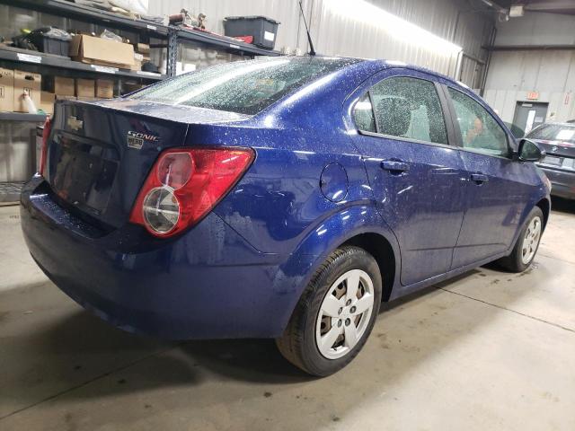 1G1JA5SHXD4193394 - 2013 CHEVROLET SONIC LS BLUE photo 3