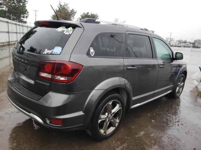 3C4PDCGB1FT552565 - 2015 DODGE JOURNEY CROSSROAD GRAY photo 3