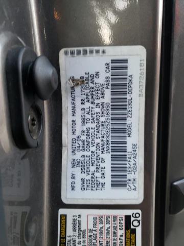 1NXBR32E25Z516350 - 2005 TOYOTA COROLLA CE GRAY photo 12