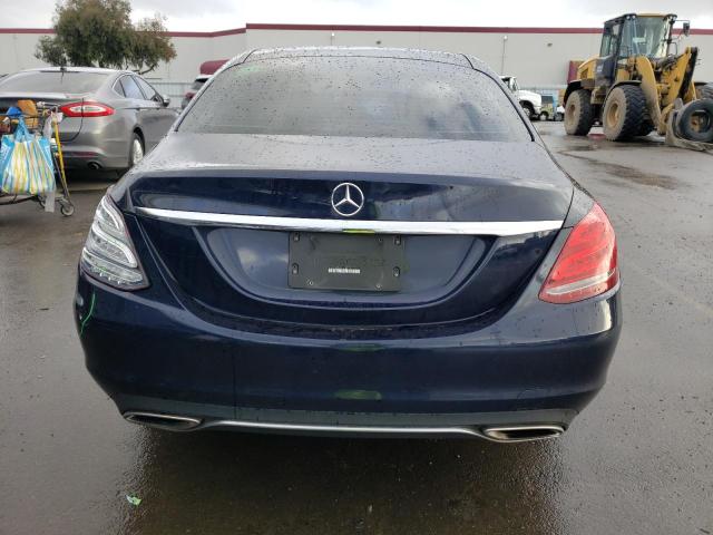 55SWF4JB9JU251357 - 2018 MERCEDES-BENZ C 300 BLUE photo 6