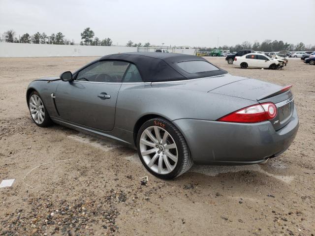 SAJDA44B275B01673 - 2007 JAGUAR XK GRAY photo 2