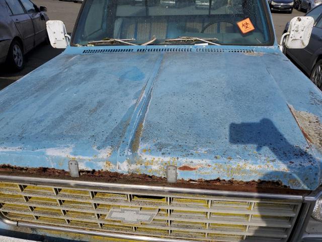 CCL246F427297 - 1976 CHEVROLET SILVERADO BLUE photo 11