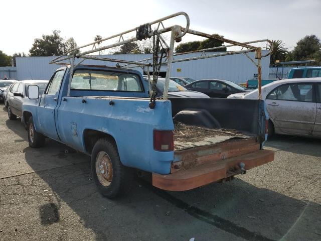 CCL246F427297 - 1976 CHEVROLET SILVERADO BLUE photo 2