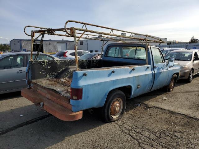 CCL246F427297 - 1976 CHEVROLET SILVERADO BLUE photo 3