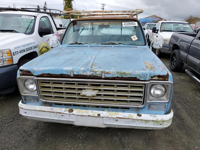 CCL246F427297 - 1976 CHEVROLET SILVERADO BLUE photo 5