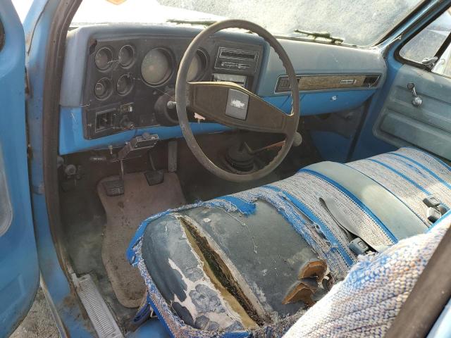 CCL246F427297 - 1976 CHEVROLET SILVERADO BLUE photo 8