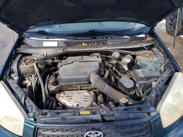 JTEHH20V736079098 - 2003 TOYOTA RAV4 GREEN photo 11