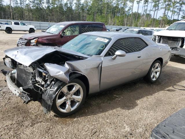 2C3CDYAG2EH153238 - 2014 DODGE CHALLENGER SXT SILVER photo 1