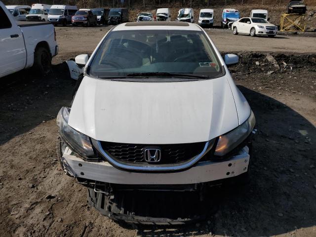 19XFB2F81FE215464 - 2015 HONDA CIVIC EX WHITE photo 5